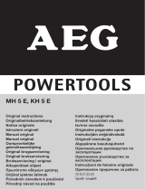 AEG MH 5 E Karta katalogowa