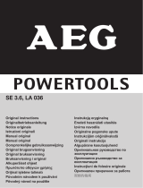 AEG SE 3.6 Karta katalogowa