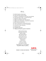 Aeg-Electrolux CS5000 Instrukcja obsługi
