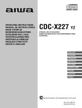 Aiwa CDC-X227 YZ Instrukcja obsługi