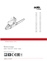 AL-KO solo 646 (.325") mit 38 cm Schiene und Kette Instrukcja obsługi