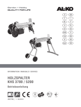 AL-KO Horizontal Wood Splitter KHS 3700 4 Tonne Instrukcja obsługi