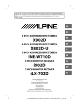 Alpine I ILX-702D Instrukcja obsługi