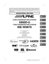 Alpine X INE-W987D instrukcja