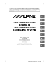 Alpine X801DC-U Instrukcja obsługi