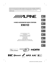 Alpine Electronics X901D-F instrukcja