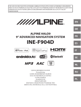 Alpine Electronics X903D Instrukcja obsługi