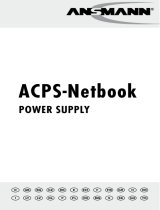 ANSMANN ACPS-75W Instrukcja obsługi