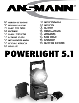 ANSMANN Powerlight 5.1 Instrukcja obsługi