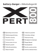 ANSMANN XPERT800 Instrukcja obsługi