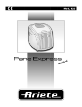 ARIETE PANE EXPRESS METAL 125 Instrukcja obsługi