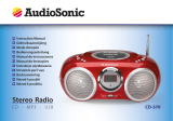 AudioSonic CD-1572 Instrukcja obsługi