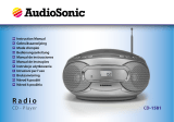 AudioSonic CD-1581 Instrukcja obsługi
