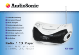 AudioSonic CD-1589 Instrukcja obsługi