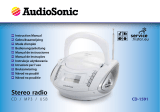AudioSonic CD-1591 Instrukcja obsługi