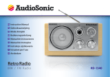 AudioSonic RD-1540 Instrukcja obsługi