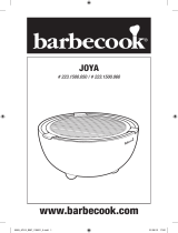 Barbecook Joya Black Instrukcja obsługi