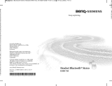 BENQ-SIEMENS HHB-750 Instrukcja obsługi