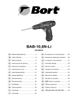 Bort BAB-10.8N-Li Instrukcja obsługi