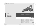 Bosch GSA 18 V-Li Instrukcja obsługi