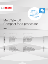 Bosch MultiTalent 8 MC812 Serie Instrukcja obsługi