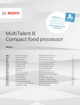 Bosch Multi Talent8 MC812W620 Instrukcja obsługi