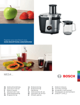 Bosch MES4000 Instrukcja obsługi