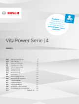Bosch VitaPower MMB63 Serie Instrukcja obsługi