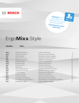 Bosch ErgoMixx Style MS6 Serie Instrukcja obsługi