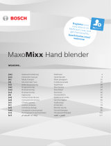 Bosch MAXOMIXX MS8CM61V5 Instrukcja obsługi