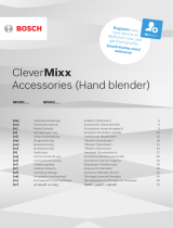 Bosch CleverMixx MSM1 Serie Instrukcja obsługi