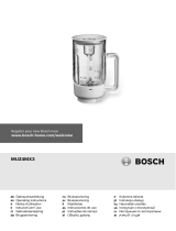 Bosch MUZ4MX3(00) Instrukcja obsługi