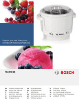 Bosch MUZ4EB1 Instrukcja obsługi