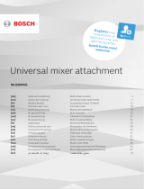 Bosch MUZXLVE1(00) Instrukcja obsługi