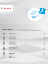 Bosch Serie|6 BGS412000 Instrukcja obsługi