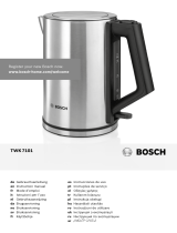 Bosch TWK 7101 2200W Stainless Steel Electric Kettle Instrukcja obsługi