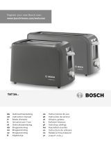 Bosch VILLAGE 2 SLICE BLACK TOASTER Instrukcja obsługi