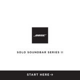 Bose Solo Soundbar Series II Skrócona instrukcja obsługi