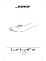Bose SoundTrue in-ear Instrukcja obsługi