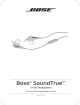 Bose SoundTrue in-ear instrukcja