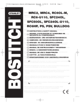 Bostitch BULLDOG Instrukcja obsługi