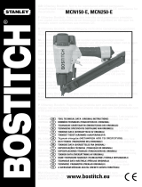 Bostitch MCN150 Instrukcja obsługi