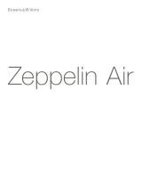 Bowers & Wilkins Zeppelin Air Instrukcja obsługi