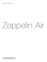Bowers-Wilkins Zeppelin Air Instrukcja obsługi