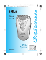 Braun 3390, 3370, Silk-épil SoftPerfection Body Systemn Instrukcja obsługi