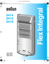 Braun 5414, 5415, 5416, FlexIntegral Instrukcja obsługi