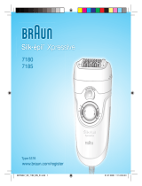 Braun 7180, 7185, Silk-épil Xpressive Instrukcja obsługi