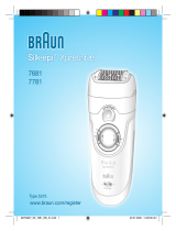 Braun 7681, 7781, Silk-épil Xpressive Instrukcja obsługi