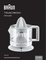 Braun CJ 3000 Instrukcja obsługi