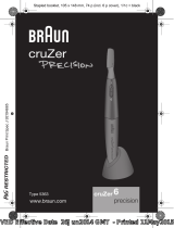 Braun CruZer 6 Precision Instrukcja obsługi